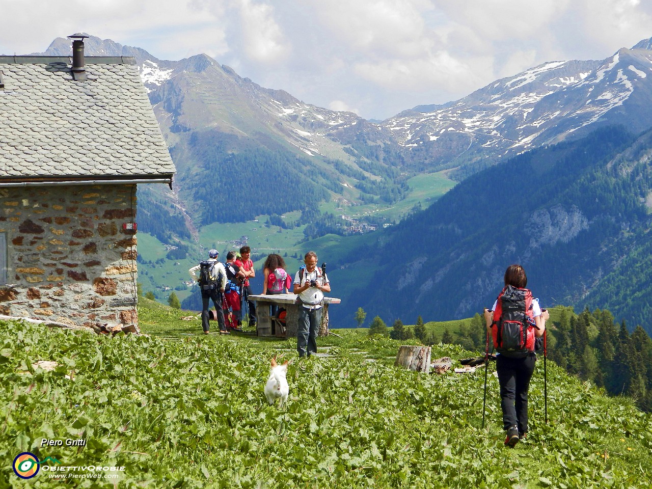 30 Alla Baita dei cacciatori , 1750  m (foto Davide).JPG